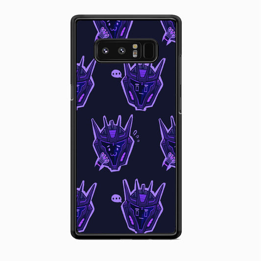 Transformers Navy Doodle Samsung Galaxy Note 8 Case