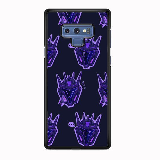 Transformers Navy Doodle Samsung Galaxy Note 9 Case