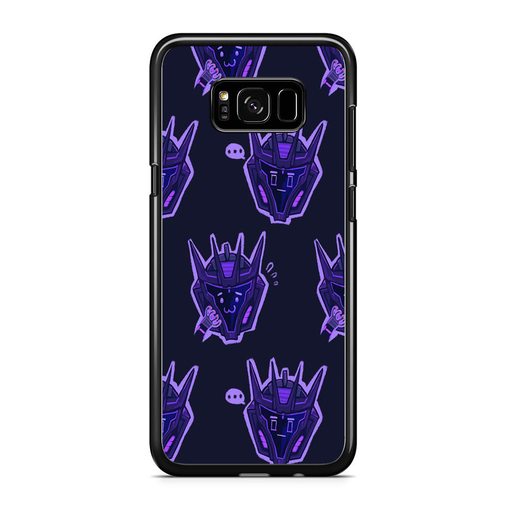 Transformers Navy Doodle Samsung Galaxy S8 Plus Case