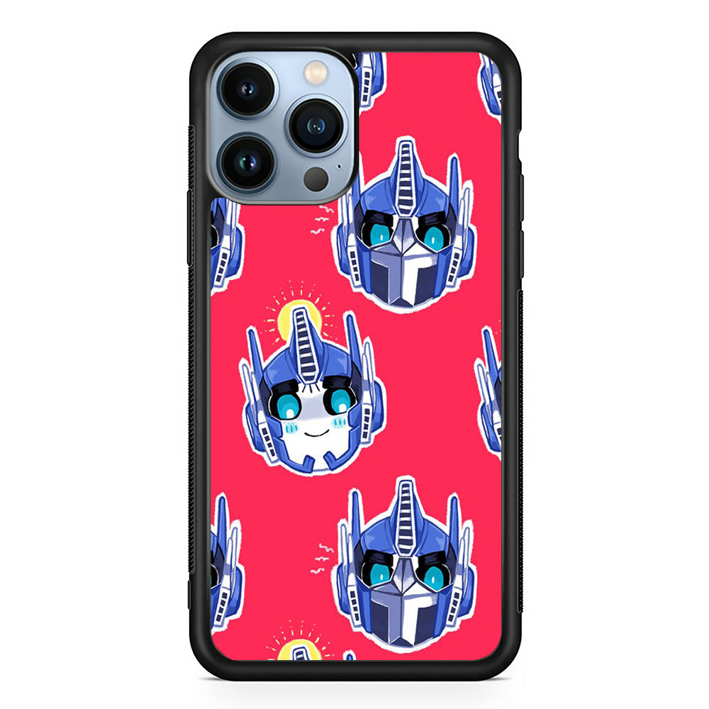 Transformers Red Doodle iPhone 13 Pro Max Case