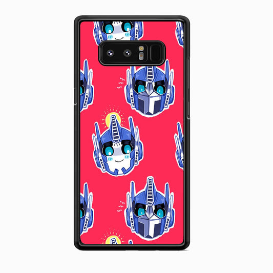 Transformers Red Doodle Samsung Galaxy Note 8 Case