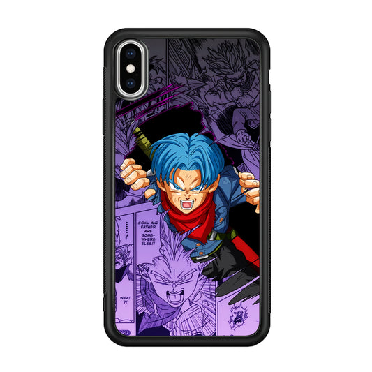 Trunks Dragonball Character iPhone XS Case