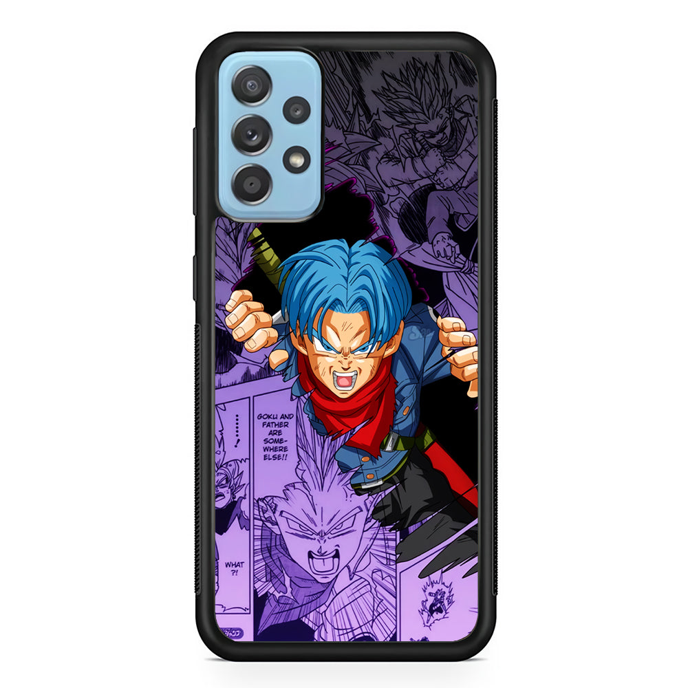 Trunks Dragonball Character Samsung Galaxy A52 Case