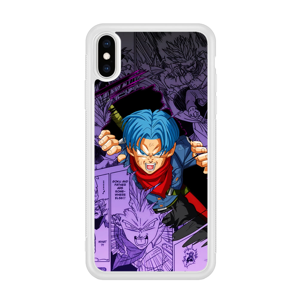 Trunks Dragonball Character iPhone XS Case