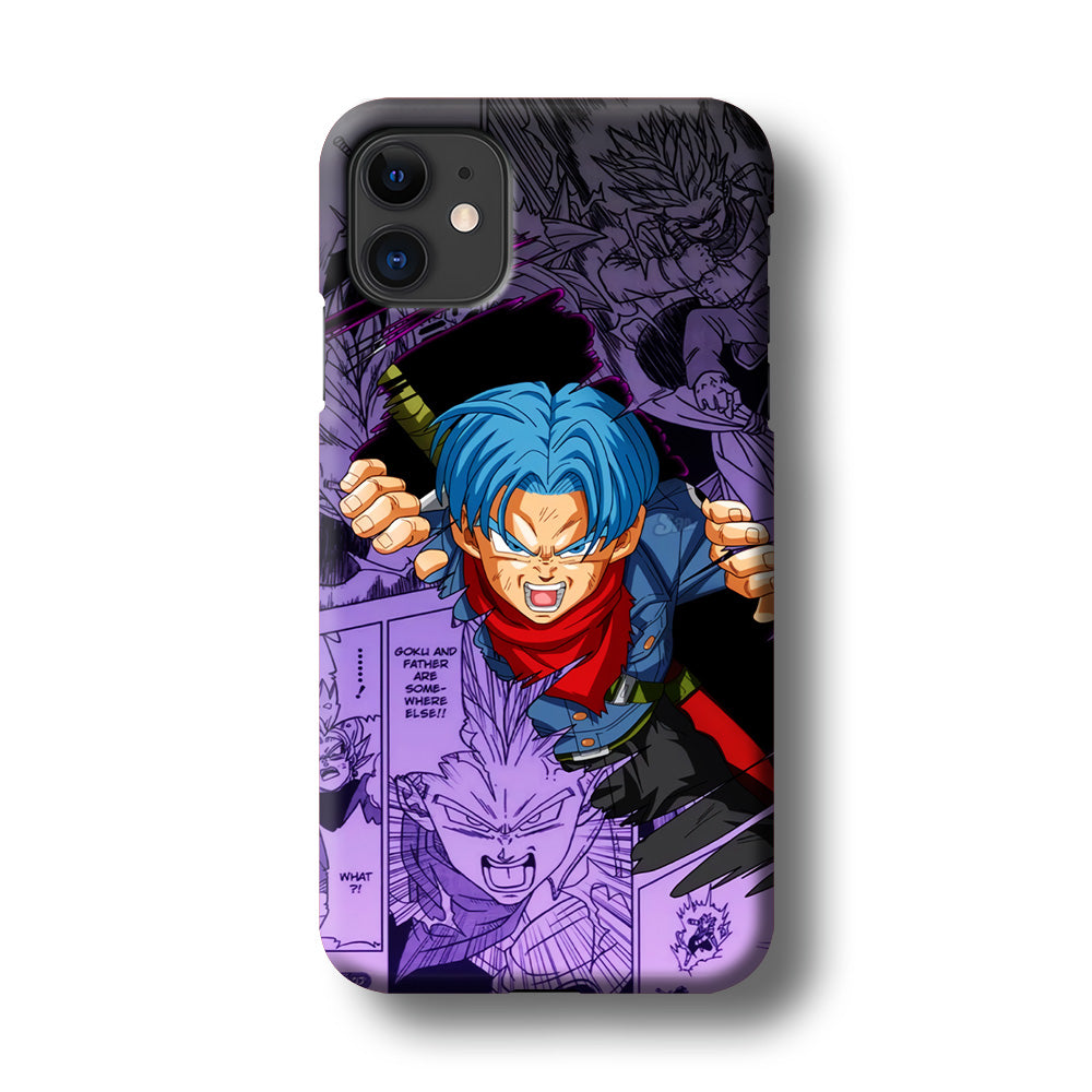 Trunks Dragonball Character iPhone 11 Case