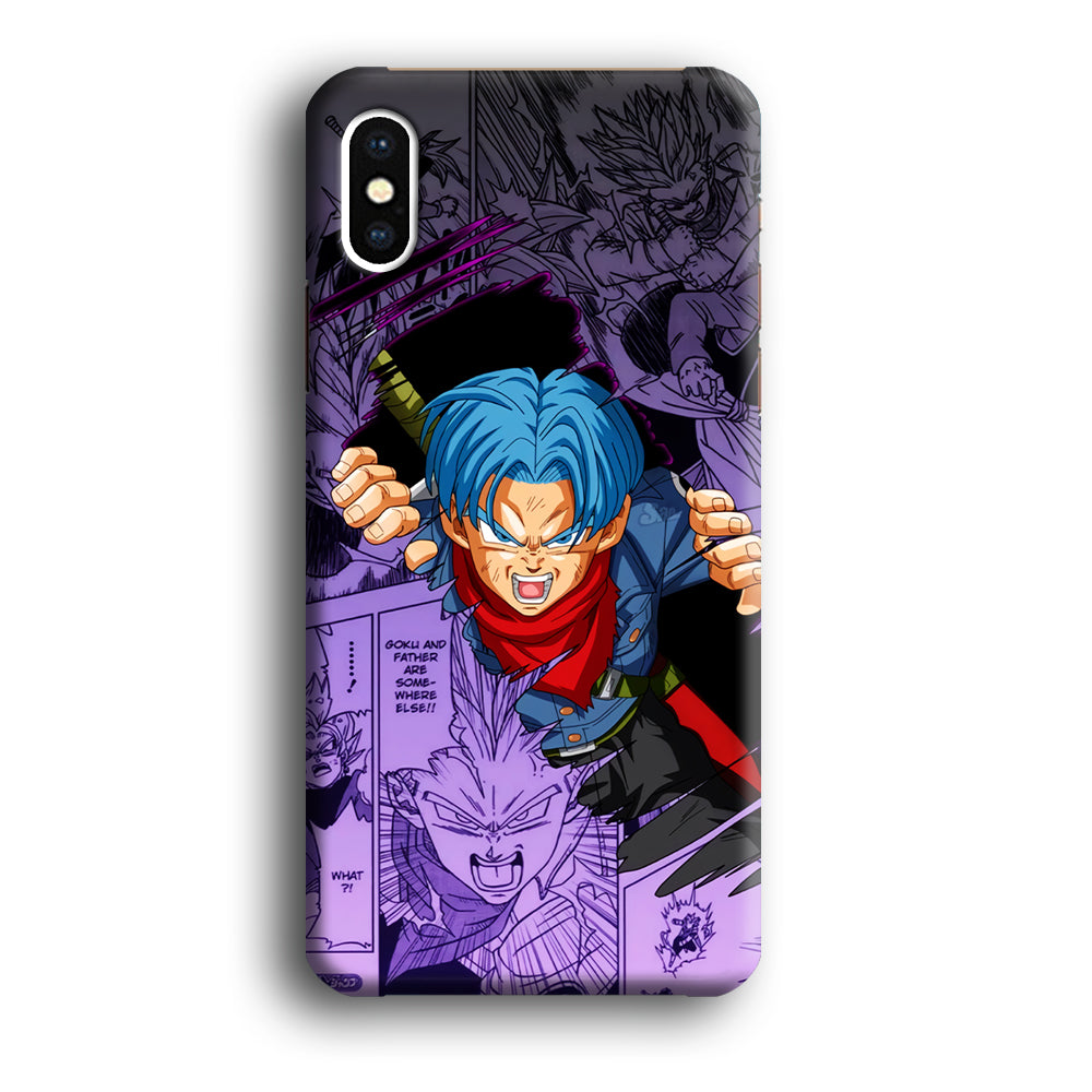 Trunks Dragonball Character iPhone XS Case