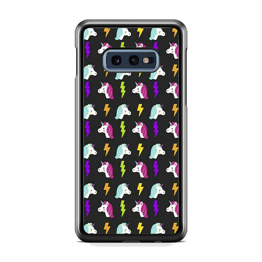 Unicorn Flash Grey Samsung Galaxy 10e Case - ezzyst