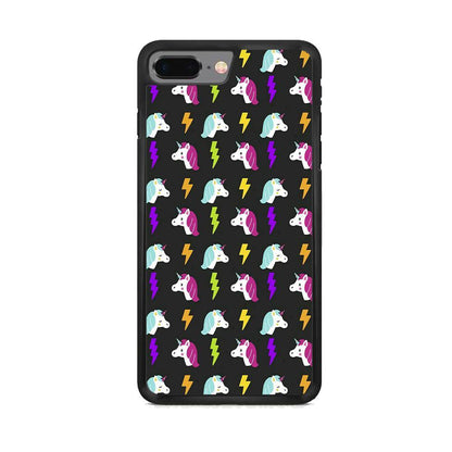 Unicorn Flash Grey iPhone 7 Plus Case - ezzyst
