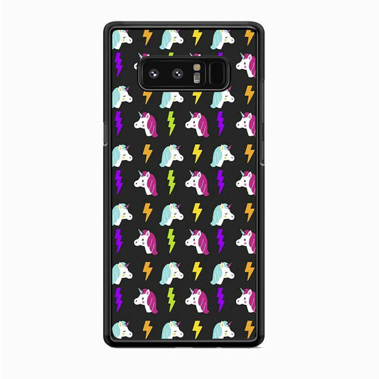 Unicorn Flash Grey Samsung Galaxy Note 8 Case - ezzyst