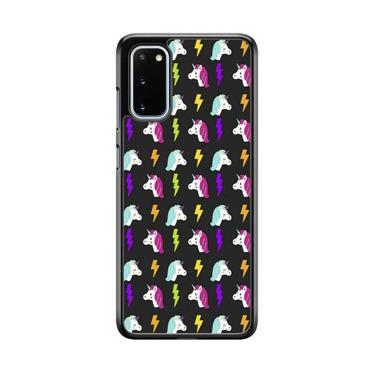 Unicorn Flash Grey Samsung Galaxy S20 Case - ezzyst