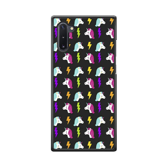 Unicorn Flash Grey Samsung Galaxy Note 10 Case - ezzyst
