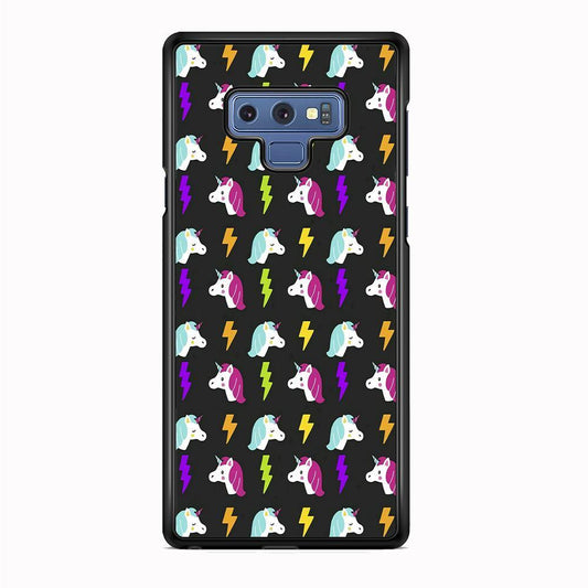 Unicorn Flash Grey Samsung Galaxy Note 9 Case - ezzyst