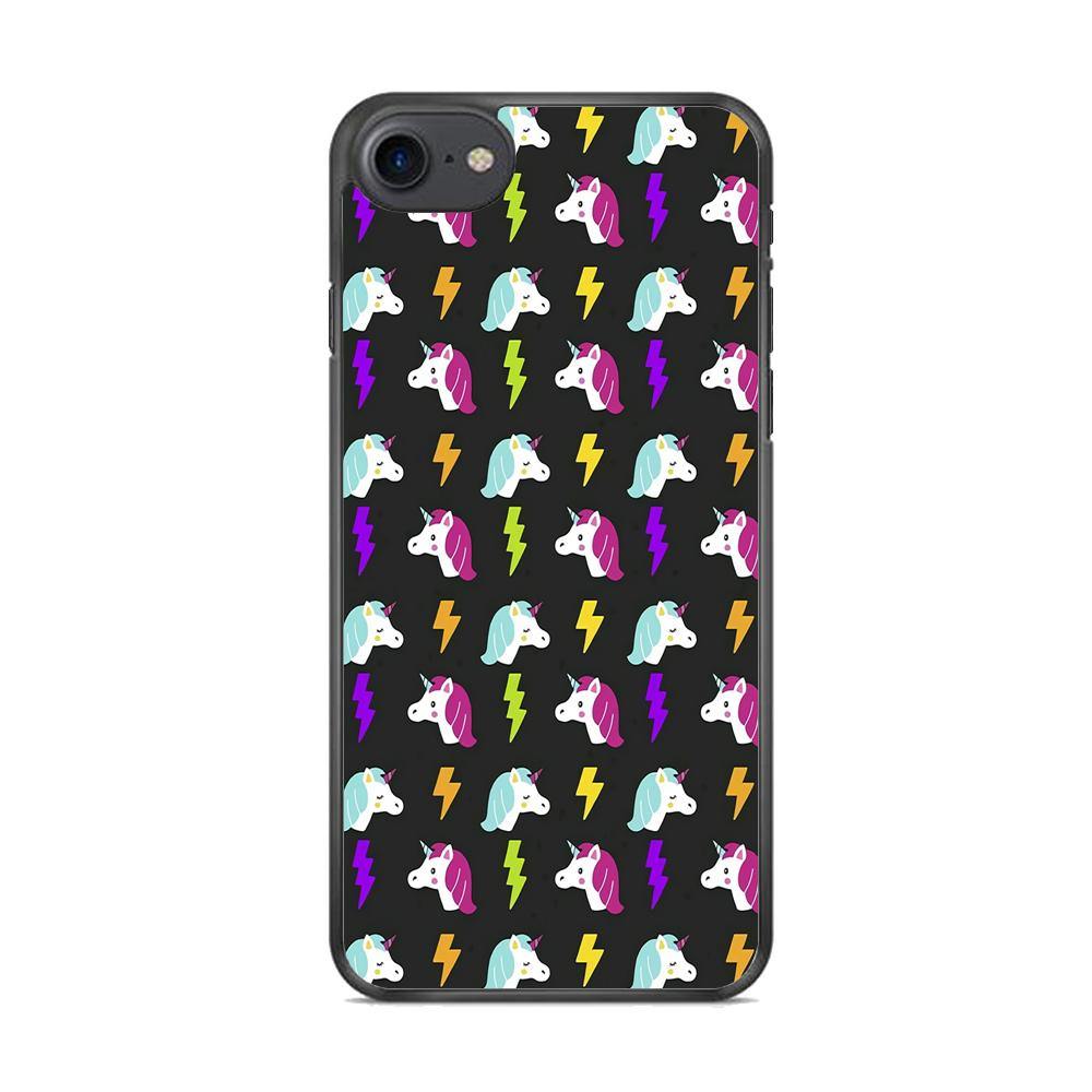 Unicorn Flash Grey iPhone 7 Case - ezzyst