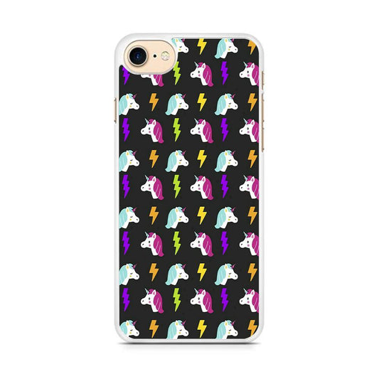 Unicorn Flash Grey iPhone 7 Case - ezzyst
