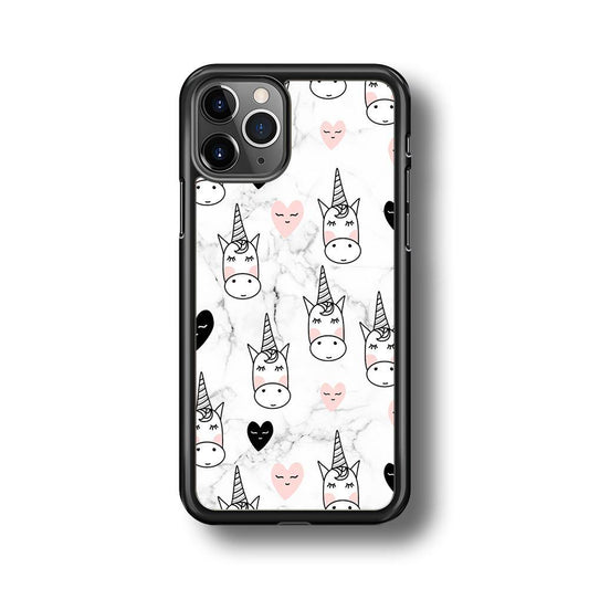 Unicorn Marble White iPhone 11 Pro Max Case - ezzyst