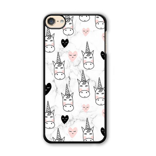 Unicorn Marble White iPod Touch 6 Case - Ezzystore