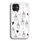 Unicorn Marble White iPhone 12 Case
