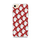Unicorn Maroon Doodle iPhone 7 Case - ezzyst
