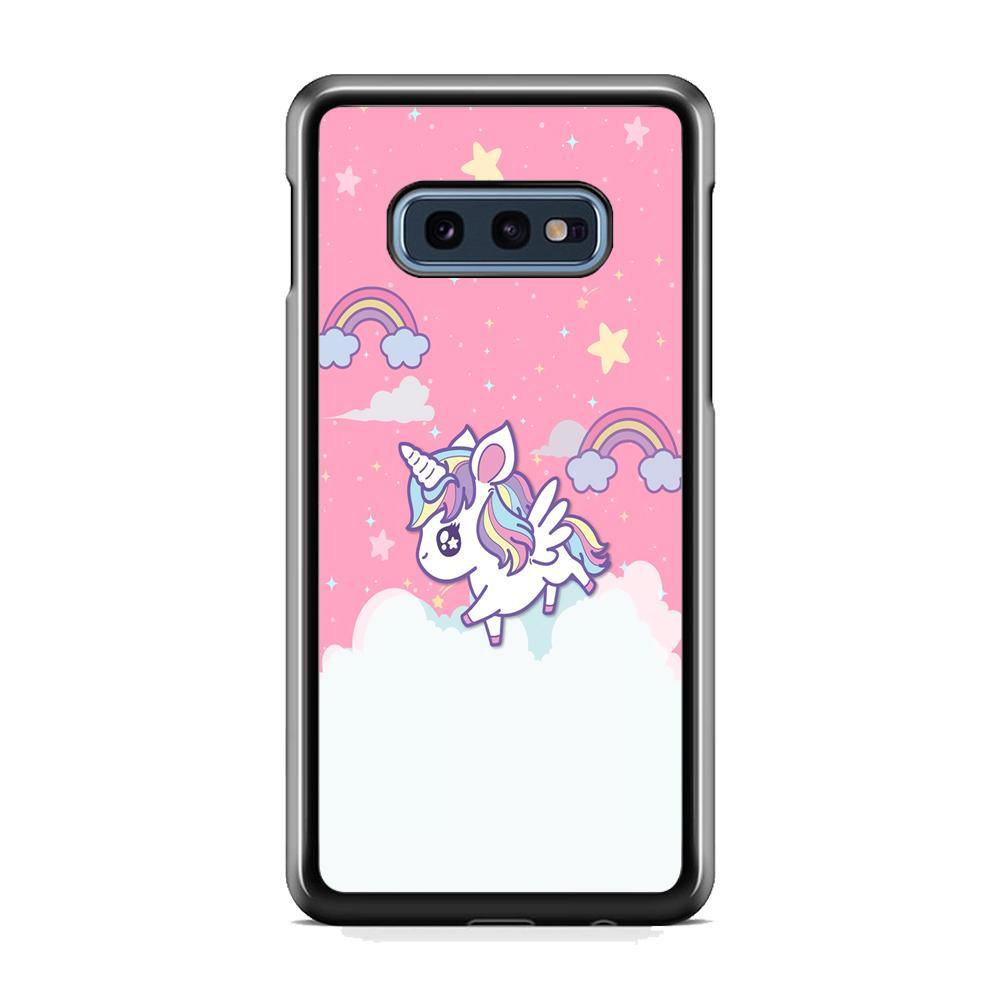 Unicorn Pink Cotton Samsung Galaxy 10e Case - ezzyst