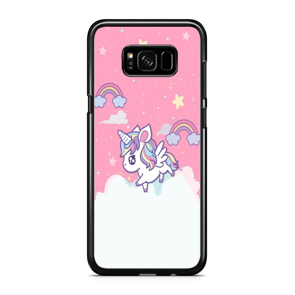 Unicorn Pink Cotton Samsung Galaxy S8 Case - ezzyst