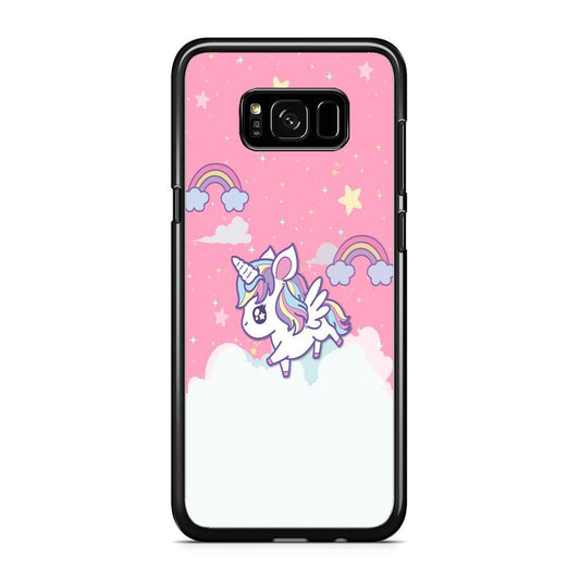 Unicorn Pink Cotton Samsung Galaxy S8 Plus Case - ezzyst