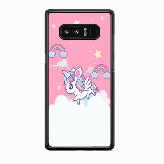 Unicorn Pink Cotton Samsung Galaxy Note 8 Case - ezzyst