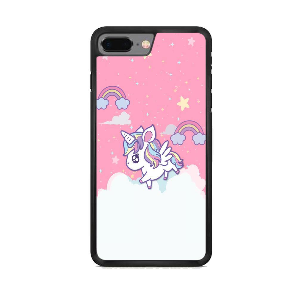 Unicorn Pink Cotton iPhone 7 Plus Case - ezzyst