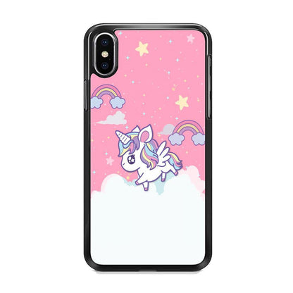 Unicorn Pink Cotton iPhone Xs Case - ezzyst
