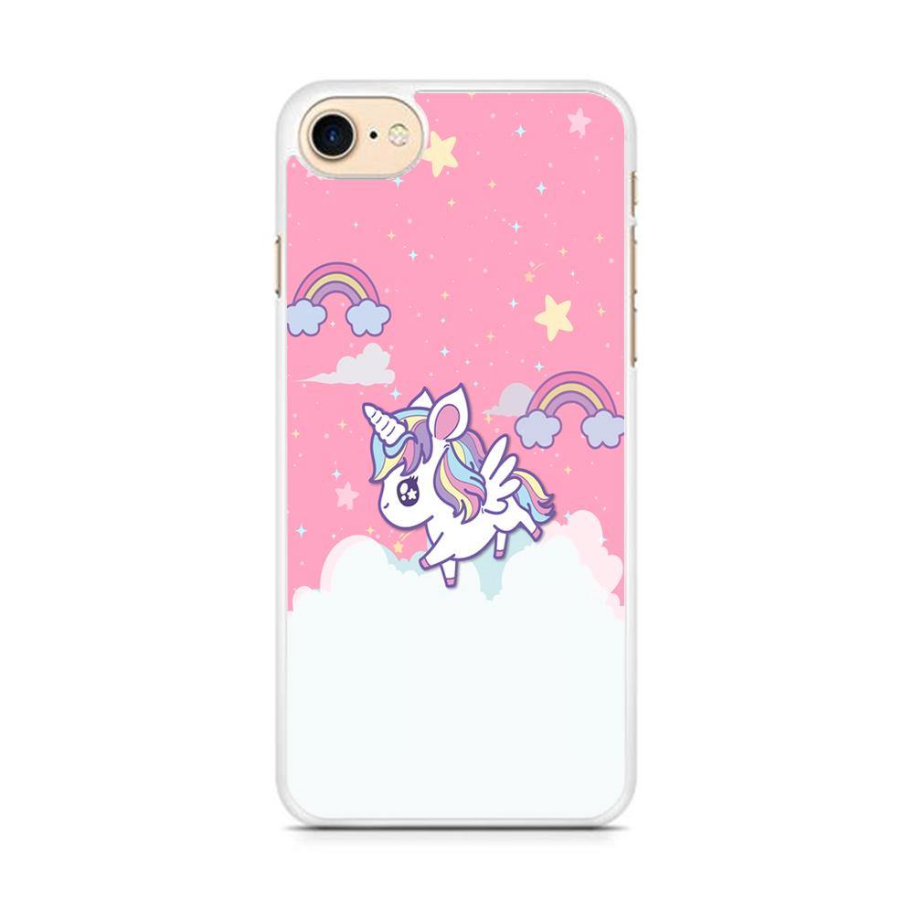 Unicorn Pink Cotton iPhone 7 Case - ezzyst