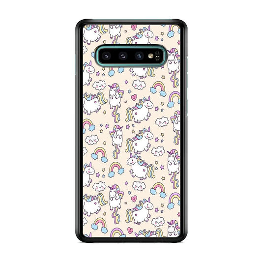 Unicorn Rainbow Samsung Galaxy S10 Plus Case - ezzyst
