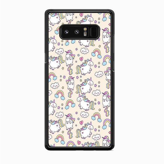 Unicorn Rainbow Samsung Galaxy Note 8 Case - ezzyst