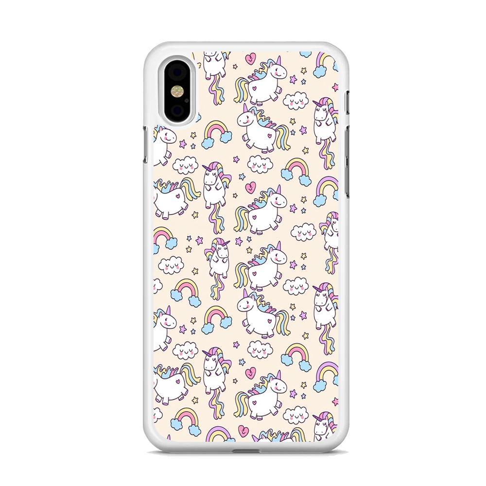 Unicorn Rainbow iPhone Xs Case - ezzyst