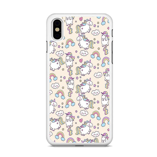 Unicorn Rainbow iPhone Xs Case - ezzyst