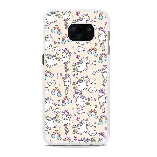 Unicorn Rainbow Samsung Galaxy S7 Case - ezzyst