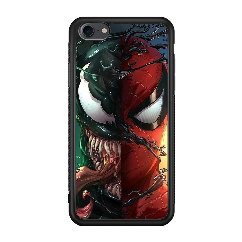 Venom Spiderman Half Face iPhone 8 Case