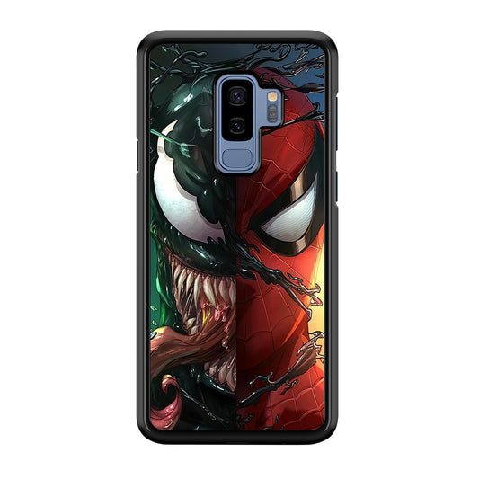 Venom Spiderman Half Face Samsung Galaxy S9 Plus Case