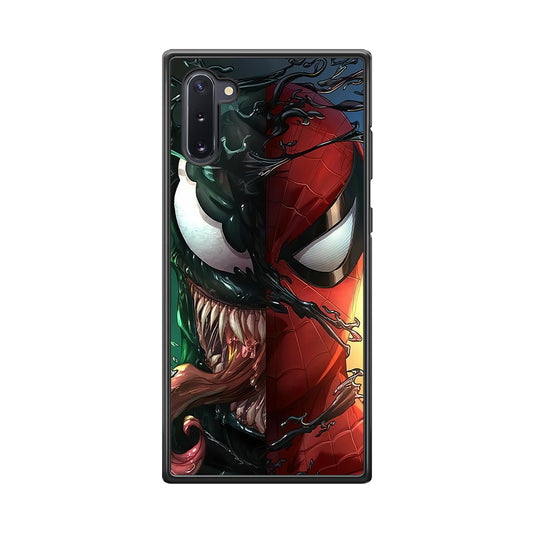 Venom Spiderman Half Face Samsung Galaxy Note 10 Case