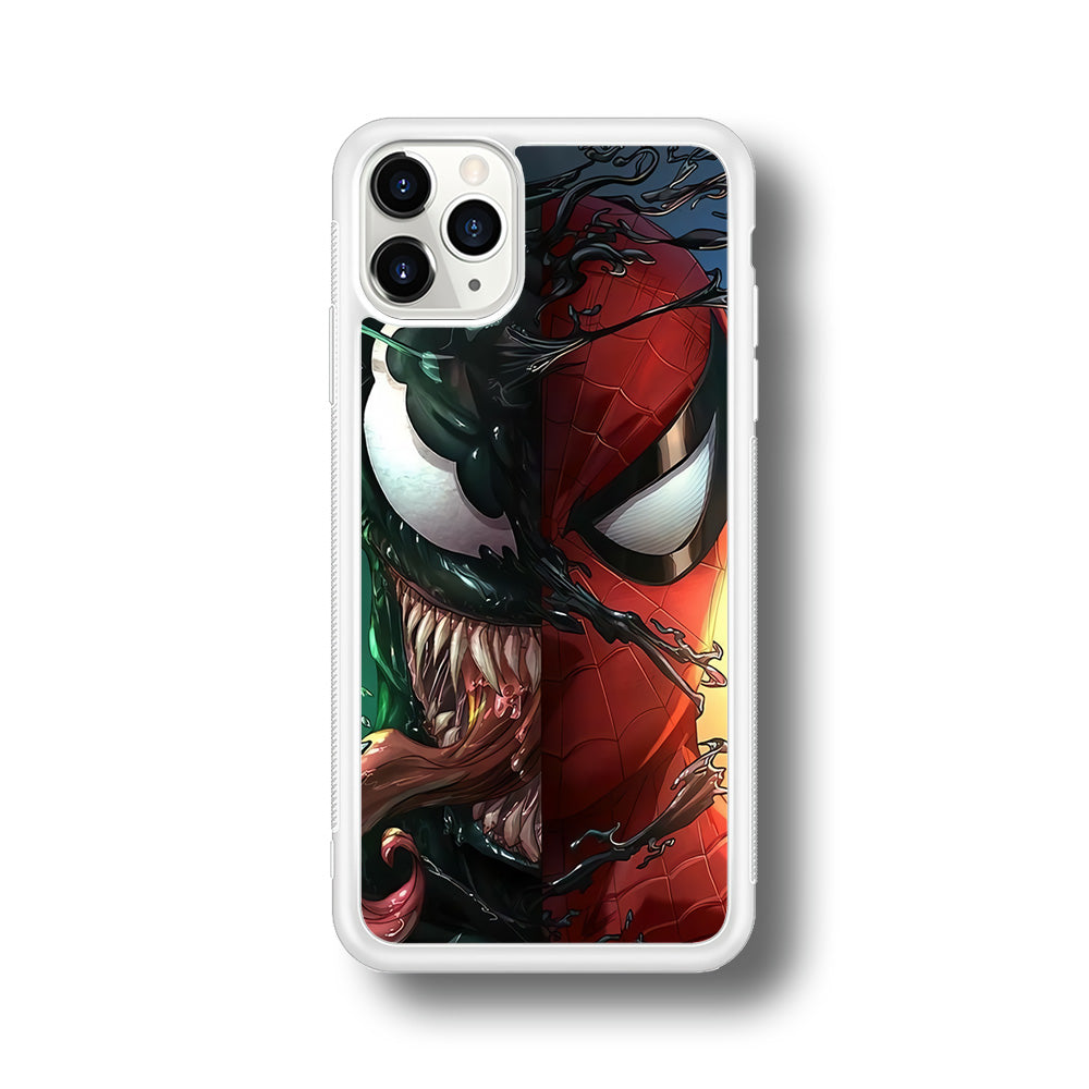 Venom Spiderman Half Face iPhone 11 Pro Case