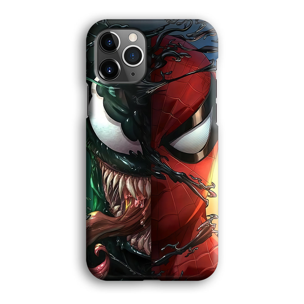 Venom Spiderman Half Face iPhone 12 Pro Case