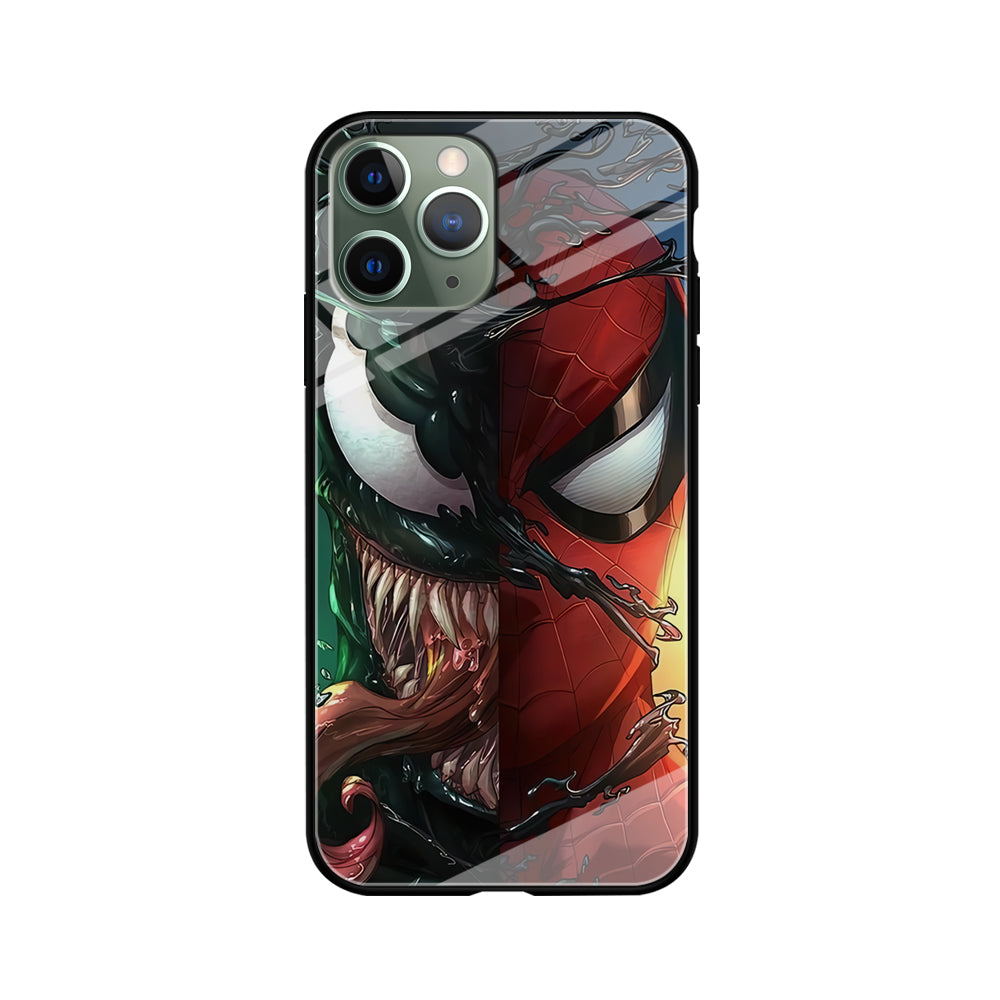 Venom Spiderman Half Face iPhone 11 Pro Case