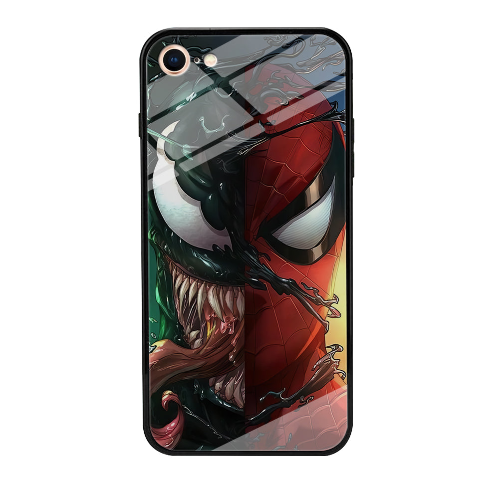 Venom Spiderman Half Face iPhone 8 Case