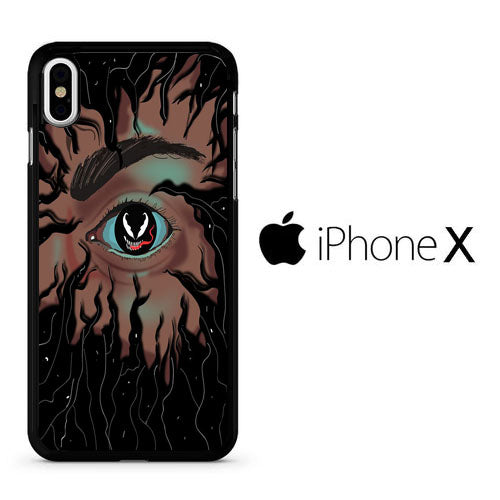 Venom Eddie Eyes iPhone X Case