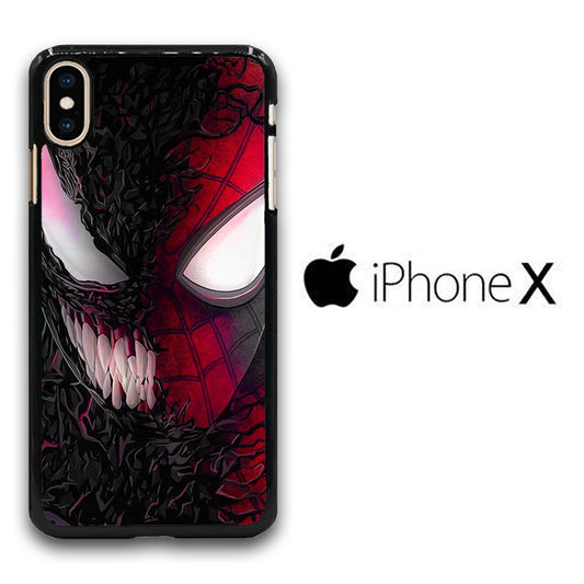 Venom Spiderman iPhone X Case
