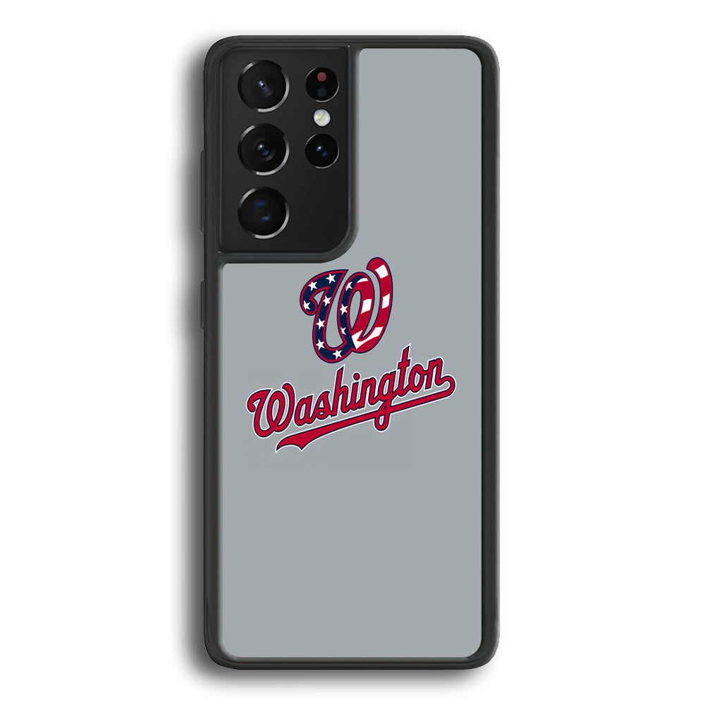 Washington Nationals Team Samsung Galaxy S21 Ultra Case