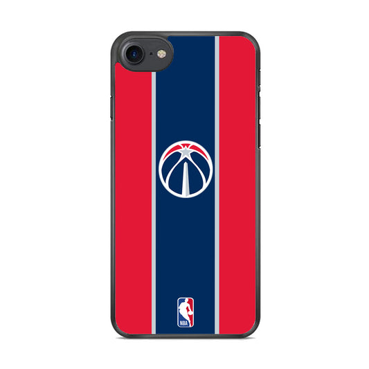 Washington Wizard Logo And Stripe Colours iPhone 7 Case