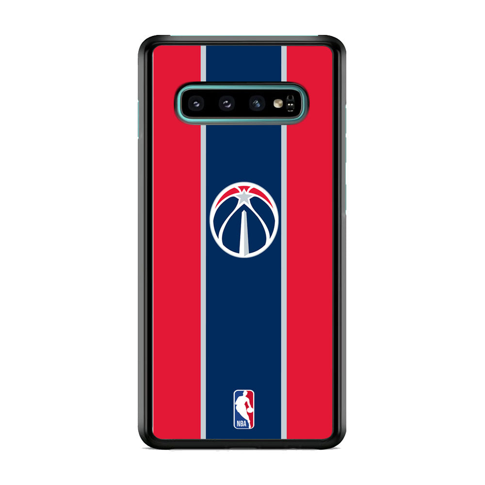 Washington Wizard Logo And Stripe Colours Samsung Galaxy S10 Plus Case