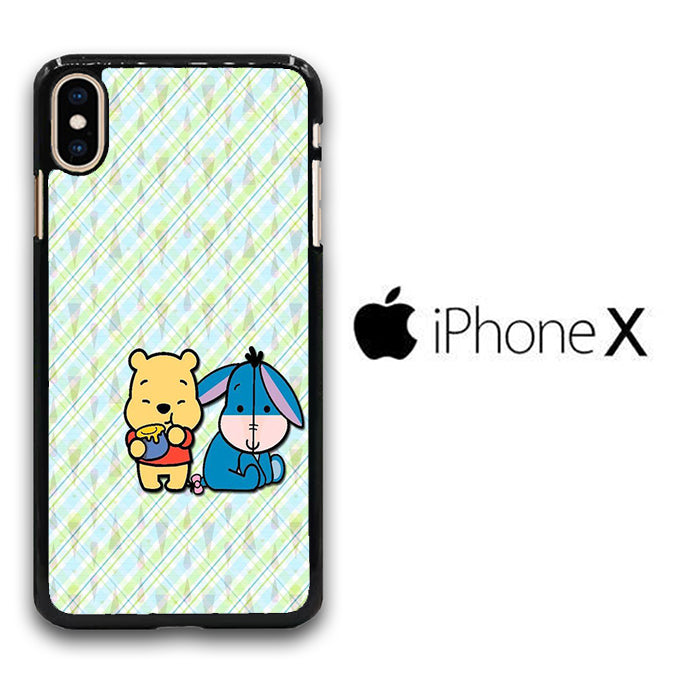 Winnie The Pooh And Eeyore iPhone X Case