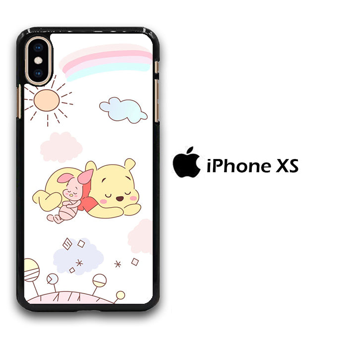 Winnie The Pooh And Piglet Sleep iPhone Xs Case