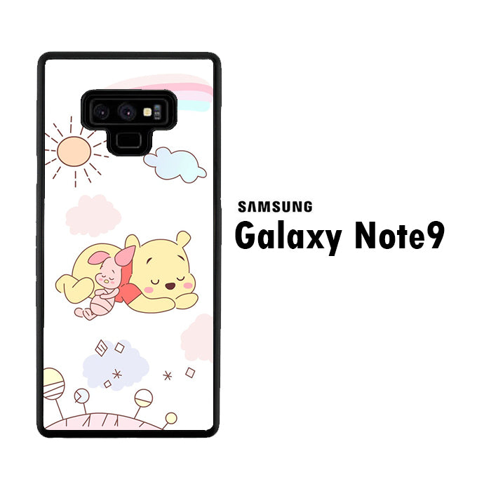 Winnie The Pooh And Piglet Sleep Samsung Galaxy Note 9 Case