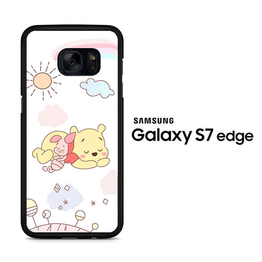 Winnie The Pooh And Piglet Sleep Samsung Galaxy S7 Edge Case